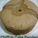 Chiffon Cake Pndan